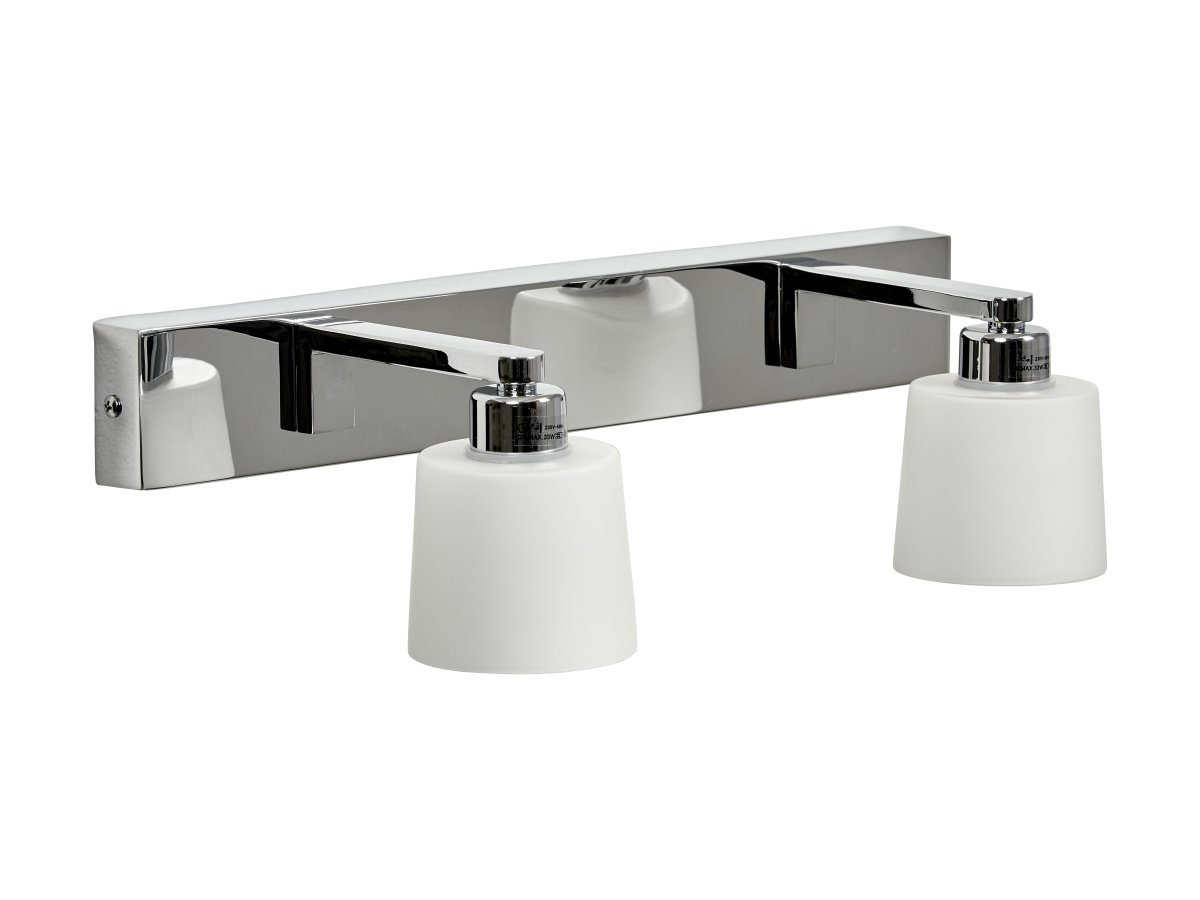 Ulvö 40cm Kromi kylpyhuoneen valaisin valmistajalta Armaturhantverk - Tässä lampussa yhdistyvät toiminnallisuus ja muotoilu luomaan kylpyhuoneellesi piristävä ja tyylikäs tunnelma.