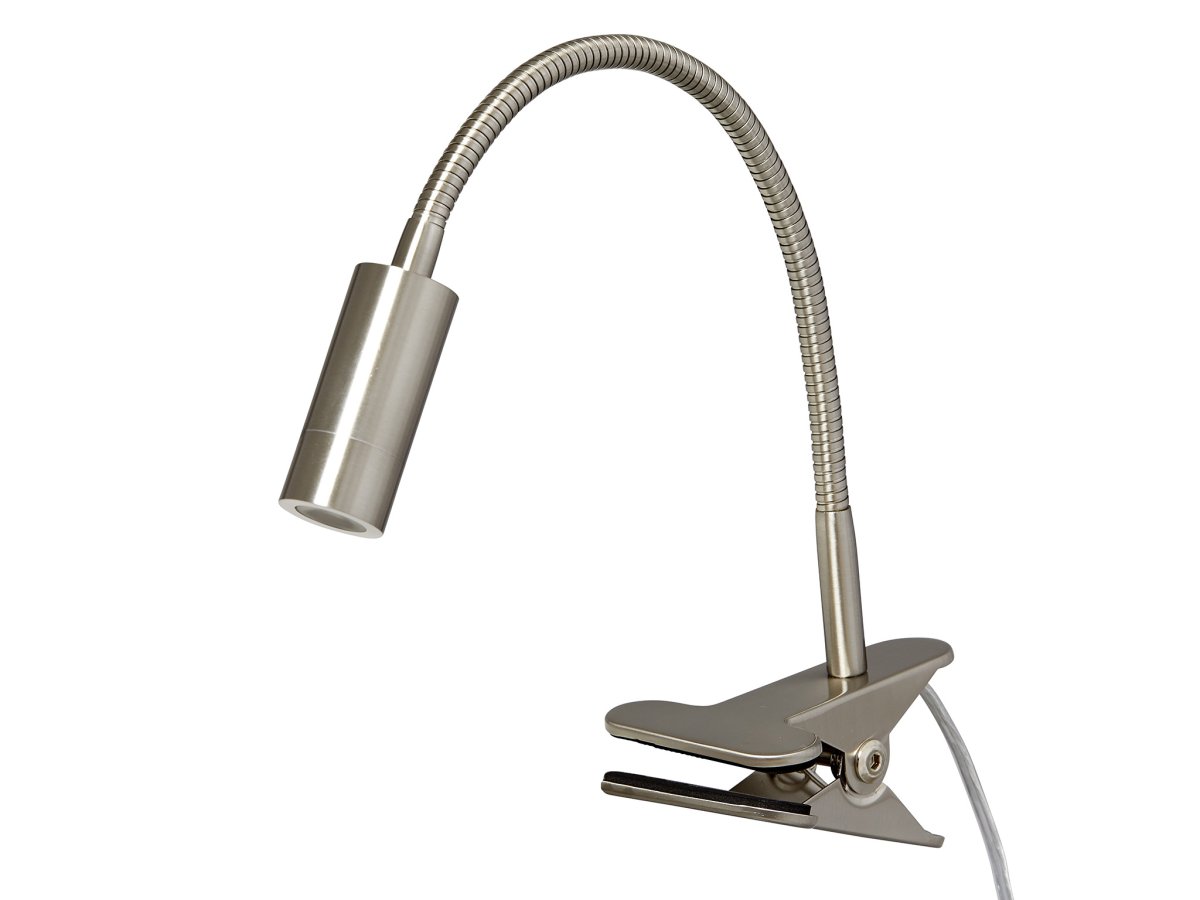 Arholma Nikkeli nipistinvalaisin valmistajalta Armaturhantverk - T&auml;m&auml; ketter&auml; ja joustava nikkelilamppu tarjoaa yksinkertaisen ja toimivan valaistuksen, kun sit&auml; tarvitset.