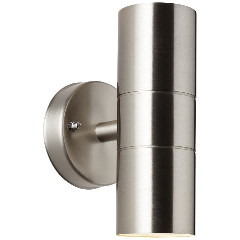 Jandy Teräs ulkovalo valmistajalta Brilliant - Jandy on monipuolinen seinävalaisin, joka sopii täydellisesti sisäänkäynnille – sekä avaimenreiän valaisemiseen pimeässä että koristeelliseksi julkisivuvalaistukseksi.