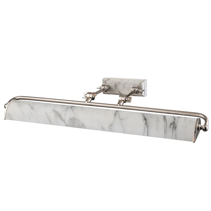 Winchfield 70cm Valkoinen valmistajalta Elstead Lighting - Winchfield-kuvavalaisinsarjassa yhdistyvät moderni, 1900-luvun puolivälin retrotyyli ja tyylikkäästi kaarevia sävyjä.