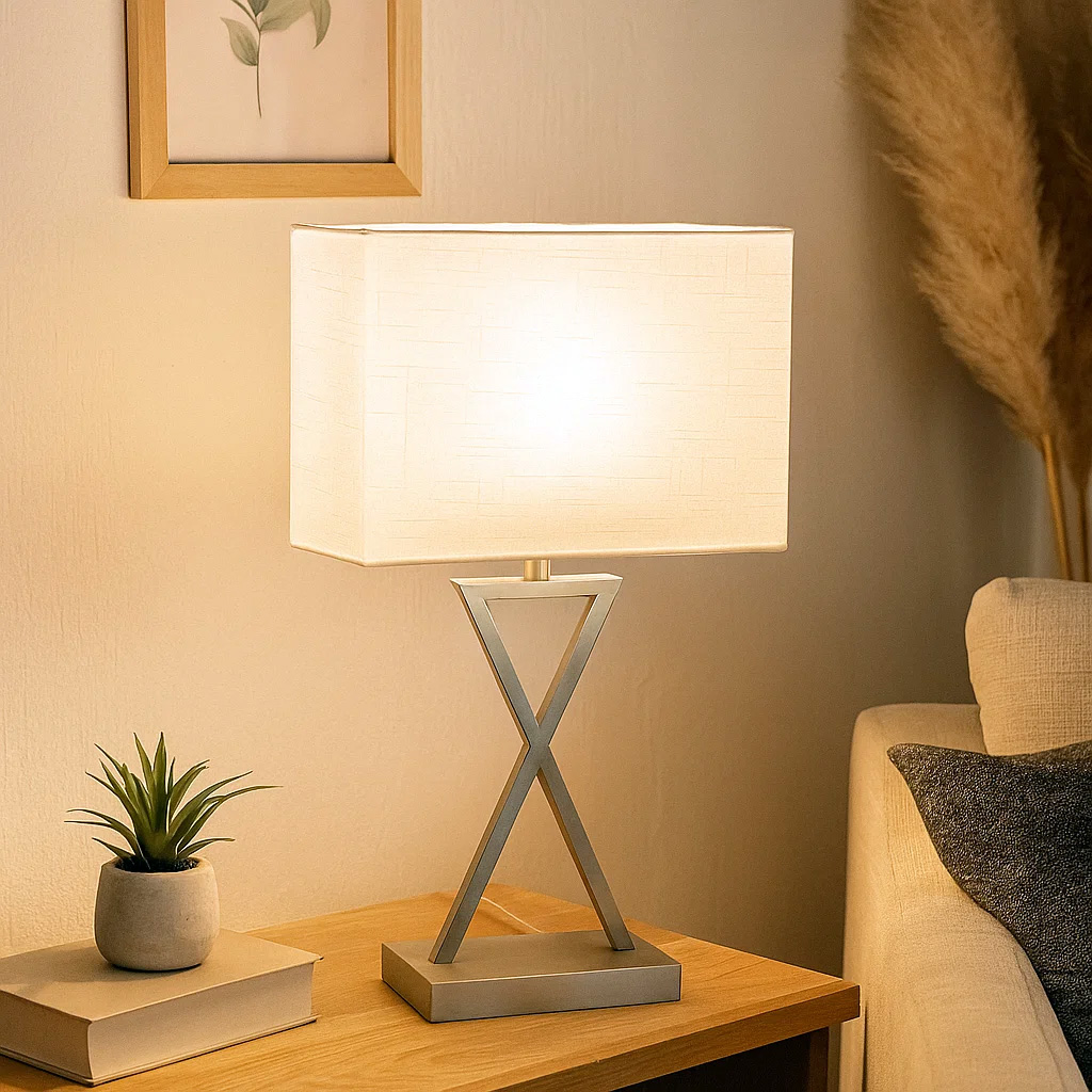 X-factor 54cm Nikkeli pöytävalaisin valmistajalta Nordic Lighting - 