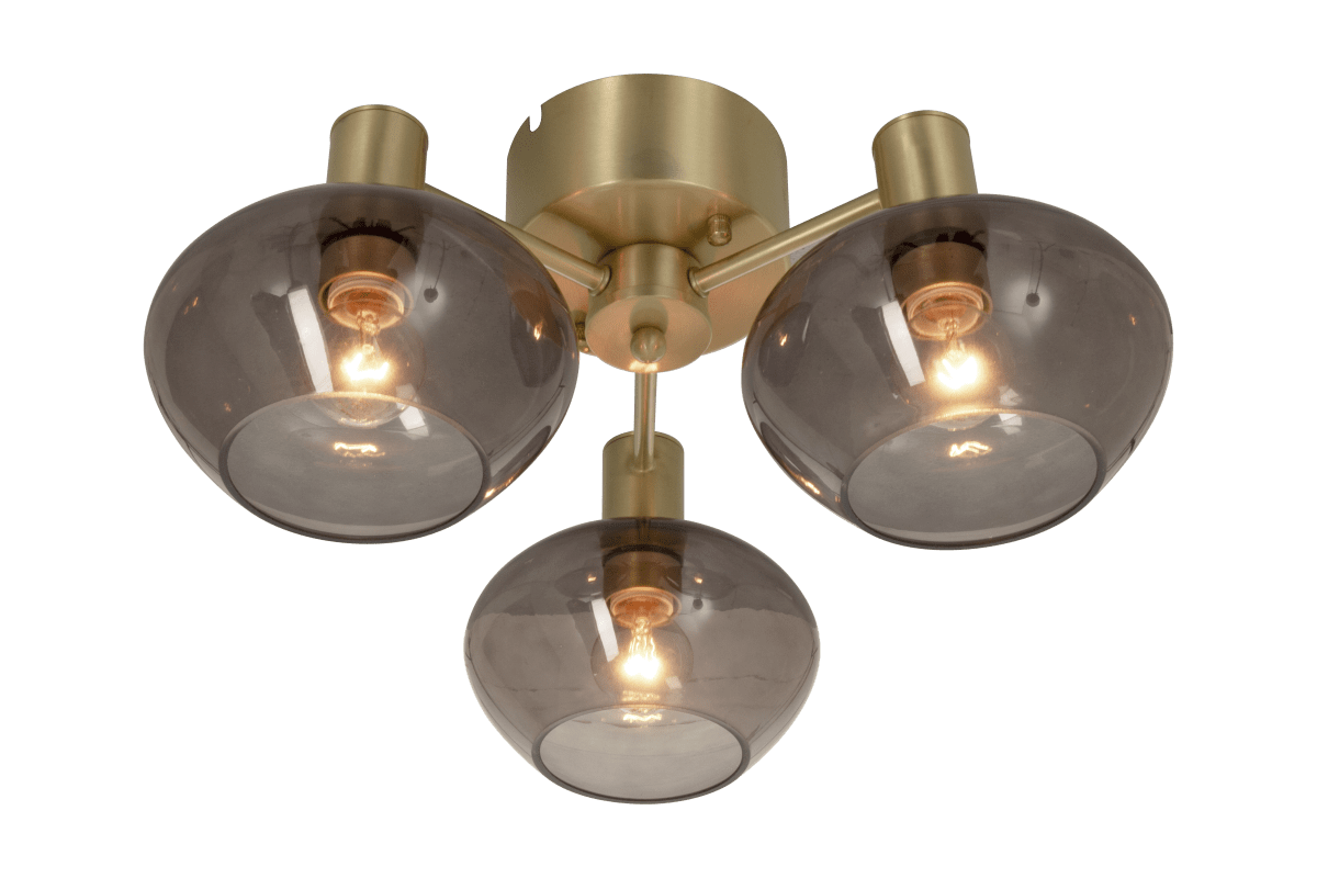 Bell Ø42 Messinki plafondi valmistajalta Aneta Lighting - Bell on kattovalaisin, jossa yhdistyy tyylik&auml;s muotoilu ja moderni kosketus.